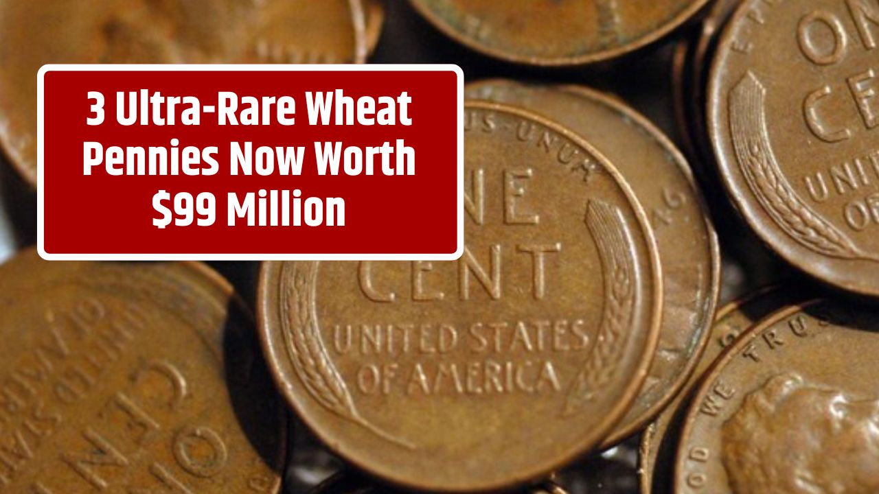 3 Ultra-Rare Wheat Pennies Now Worth More Than $99 Million